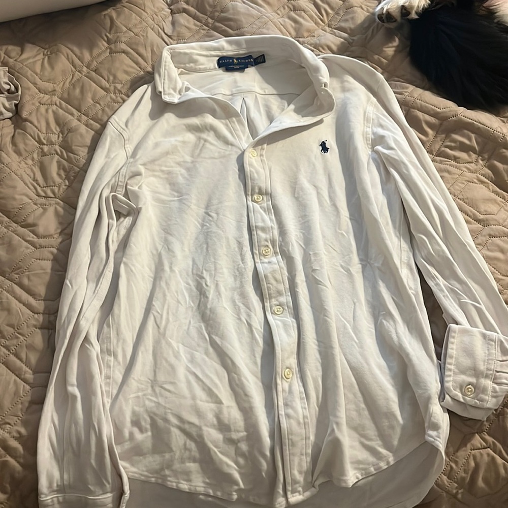 Men’s long sleeve polo shirt